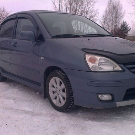 COBRA TUNING Дефлекторы окон на Suzuki Liana '01-07 седан (накладные)