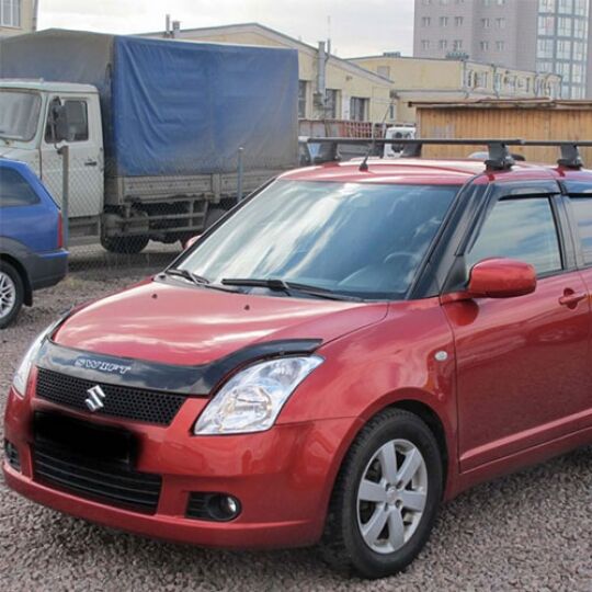 COBRA TUNING Дефлекторы окон на Suzuki Swift '10-17 хэтчбек 5d (накладные) COBRA TUNING Дефлекторы окон на Suzuki Swift '10-17 хэтчбек 5d (накладные)
