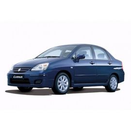 Corsar Дефлекторы окон на SUZUKI Liana '01-07 седан (накладные)