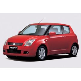 Corsar Дефлекторы окон на SUZUKI Swift (MZ/EZ) '04-10 хэтчбек (накладные)