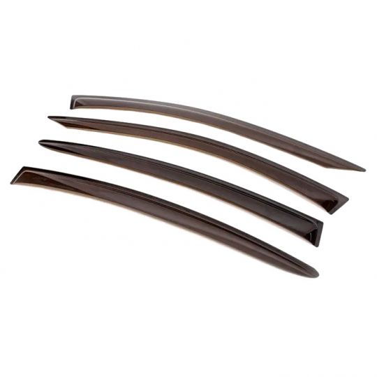 VL-Star Дефлекторы окон на Mitsubishi Outlander II '06-12 (накладные) VL-Star Дефлекторы окон на Mitsubishi Outlander II '06-12 (накладные)