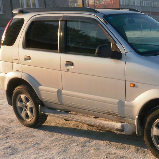VL-Tuning Дефлекторы окон на Daihatsu Terios I '97-06 (накладные) VL-Tuning Дефлекторы окон на Daihatsu Terios I '97-06 (накладные)