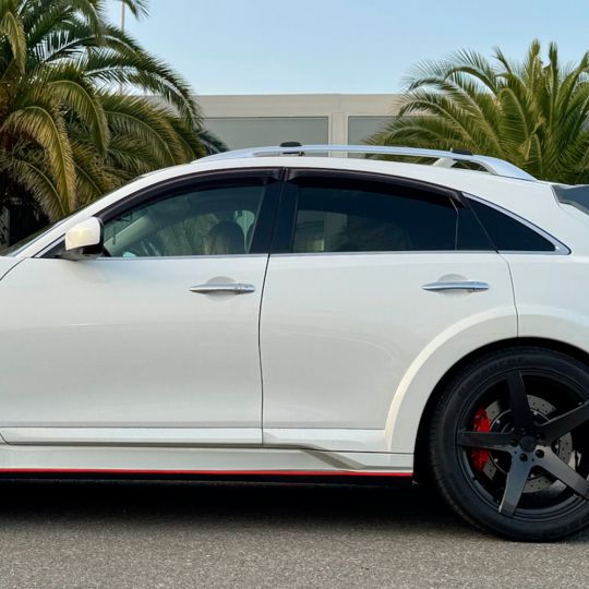 VL-Tuning Дефлекторы окон на Infiniti FX (S51) '08- (накладные)