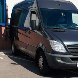 VL-Tuning Дефлекторы окон на Mercedes-Benz Sprinter (W906) '06- (накладные)