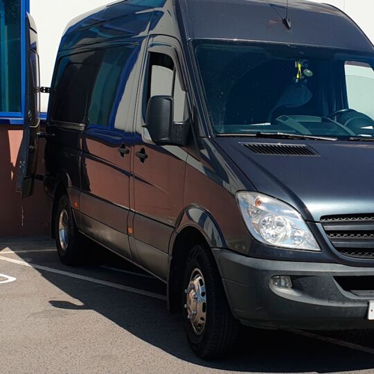 VL-Tuning Дефлекторы окон на Mercedes-Benz Sprinter (W906) '06- (накладные)