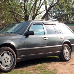 VL-Tuning Дефлекторы окон на Mercedes-Benz E-Class (S124) '84-96 универсал (накладные)