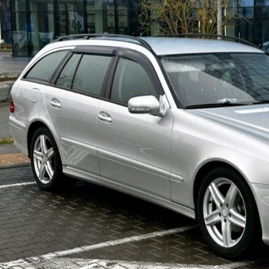VL-Tuning Дефлекторы окон на Mercedes-Benz E-Class (S211) '02-09 универсал (накладные)