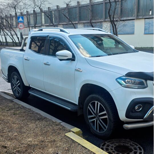 VL-Tuning Дефлекторы окон на Nissan Navara (D23) '14- (накладные) VL-Tuning Дефлекторы окон на Nissan Navara (D23) '14- (накладные)