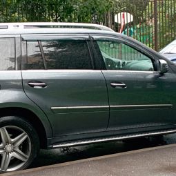 VL-Tuning Дефлекторы окон на Mercedes-Benz GL-Class (X164) '06-12 (накладные)