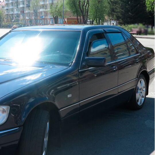 VL-Tuning Дефлекторы окон на Mercedes-Benz S-Class (W140) '91-98 седан (накладные)