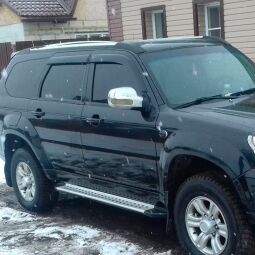 VL-Tuning Дефлекторы окон на ZX Landmark '06- внедорожник (накладные)