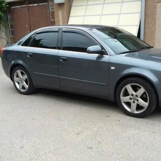 VL-Tuning Дефлекторы окон на Audi A4 B6/8E '00-04 седан (накладные)