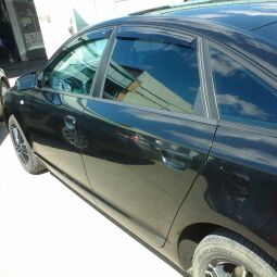 VL-Tuning Дефлекторы окон на Audi A6 C6 '04-11 седан (накладные)