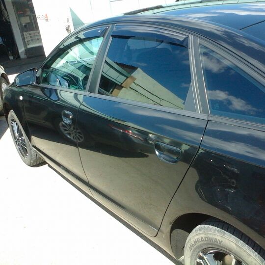 VL-Tuning Дефлекторы окон на Audi A6 C6 '04-11 седан (накладные)