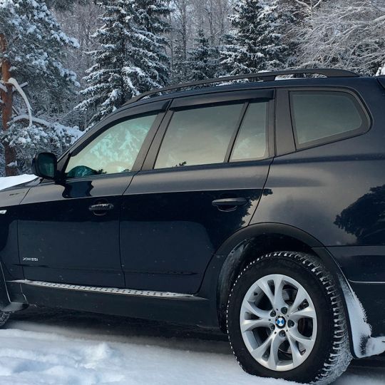 VL-Tuning Дефлекторы окон на BMW X3 (E83) '03-10 (накладные)