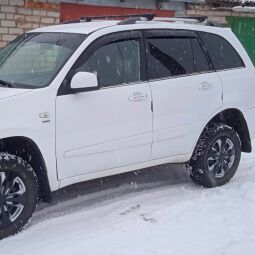 VL-Tuning Дефлекторы окон на Chery Tiggo I '06-10 (накладные)