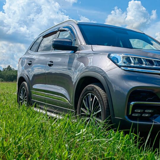 VL-Tuning Дефлекторы окон на Chery Tiggo 8 '18- (накладные)