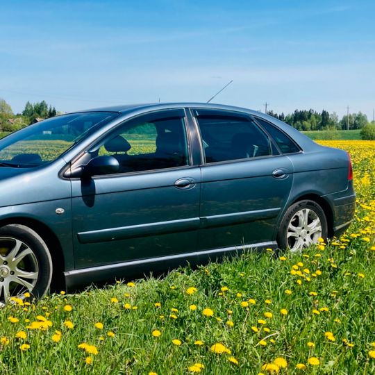 VL-Tuning Дефлекторы окон на Citroen C5 I '01-08 лифтбек (накладные)