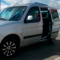 VL-Tuning Дефлекторы окон на Citroen Berlingo I '02-09 3d (накладные)