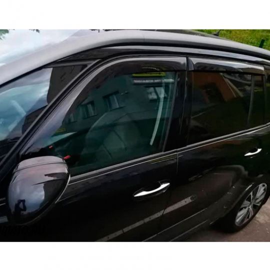 VL-Tuning Дефлекторы окон на Citroen C4 Grand Picasso II '13- (накладные)
