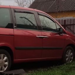 VL-Tuning Дефлекторы окон на Citroen C8 '02-14 минивэн (накладные)