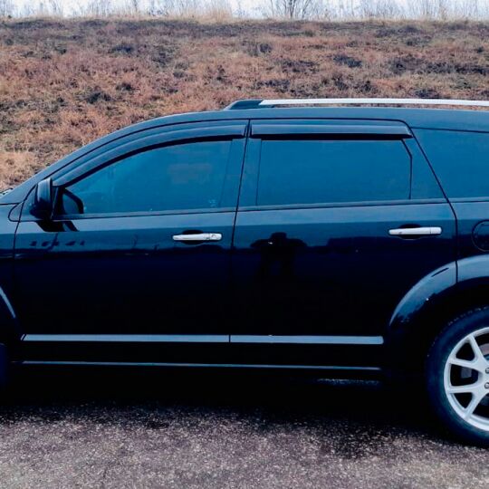 VL-Tuning Дефлекторы окон на Dodge Journey I '08- кроссовер (накладные)