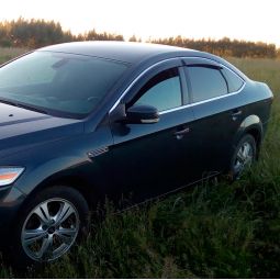 VL-Tuning Дефлекторы окон на Ford Mondeo IV '07-14 седан (накладные)