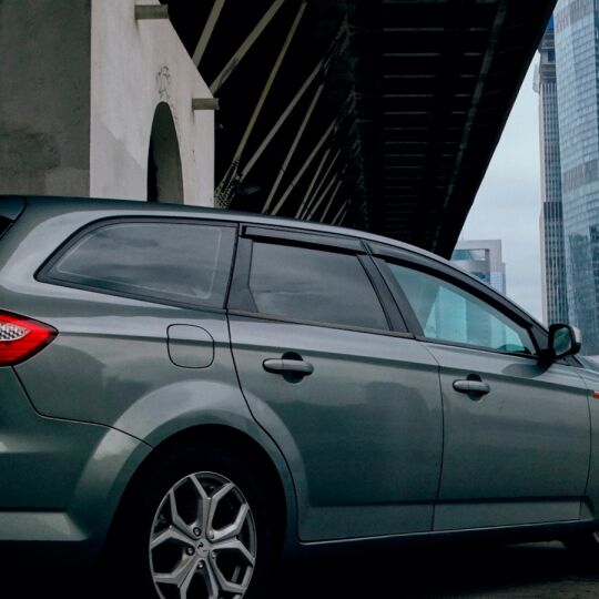 VL-Tuning Дефлекторы окон на Ford Mondeo IV '07-14 универсал (накладные)