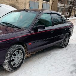 VL-Tuning Дефлекторы окон на Ford Mondeo II '96-00 седан/хэтчбек 5d (накладные)