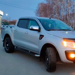 VL-Tuning Дефлекторы окон на Ford Ranger III '11- (накладные)