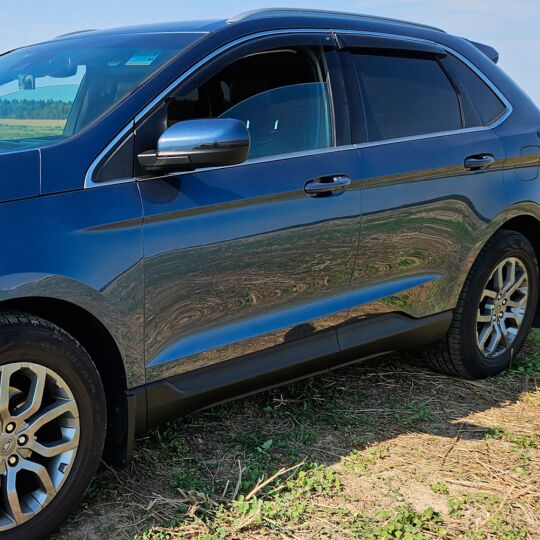 VL-Tuning Дефлекторы окон на Ford Edge II '14-24 (накладные) VL-Tuning Дефлекторы окон на Ford Edge II '14-24 (накладные)