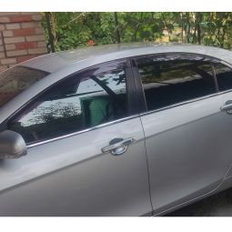 VL-Tuning Дефлекторы окон на Geely Emgrand EC7 '09- (накладные)