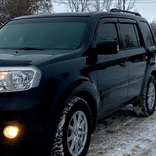 VL-Tuning Дефлекторы окон на Honda Pilot II '08-15 (накладные)