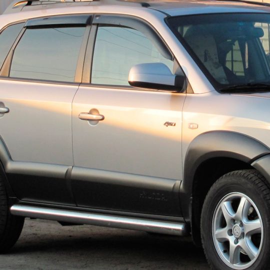 VL-Tuning Дефлекторы окон на Hyundai Tucson I '04- (накладные)