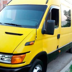 VL-Tuning Дефлекторы окон на Iveco Daily III '99-06 фургон (накладные)