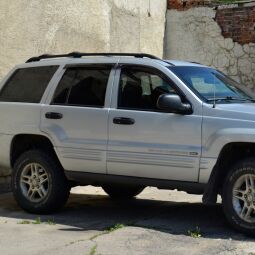 VL-Tuning Дефлекторы окон на Jeep Grand Cherokee (WJ) '98-04 (накладные)