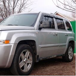 VL-Tuning Дефлекторы окон на Jeep Patriot '06-16 (накладные)