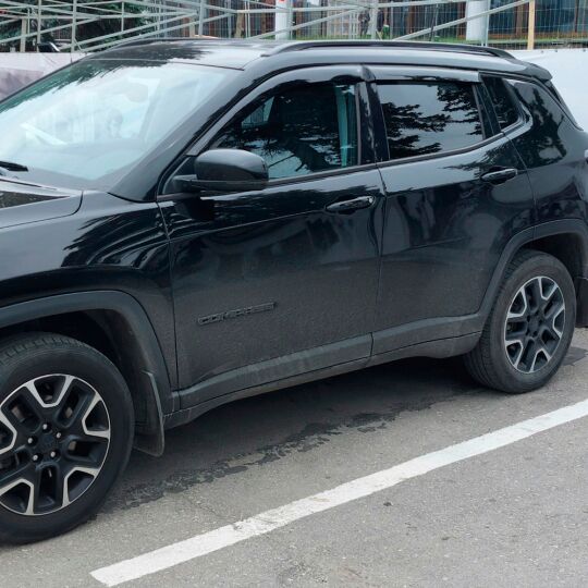 VL-Tuning Дефлекторы окон на Jeep Compass II '16- (накладные)