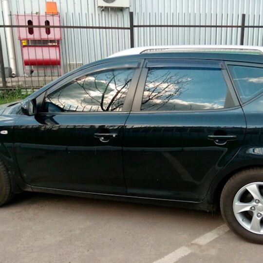 VL-Tuning Дефлекторы окон на Kia Cee'd I '06-12 универсал (накладные)