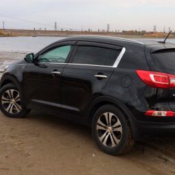 VL-Tuning Дефлекторы окон на Kia Sportage III '10-15 (накладные)