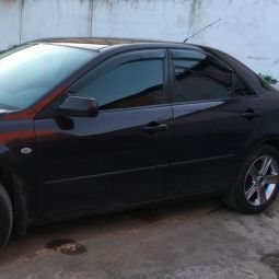 VL-Tuning Дефлекторы окон на Mazda 6 (GG/GY) '02-08 хэтчбек 5d (накладные)