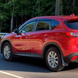 VL-Tuning Дефлекторы окон на Mazda CX-5 I '12-17 (накладные)