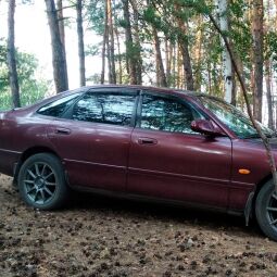 VL-Tuning Дефлекторы окон на Mazda 626 (GE) '91-97 хэтчбек (накладные)