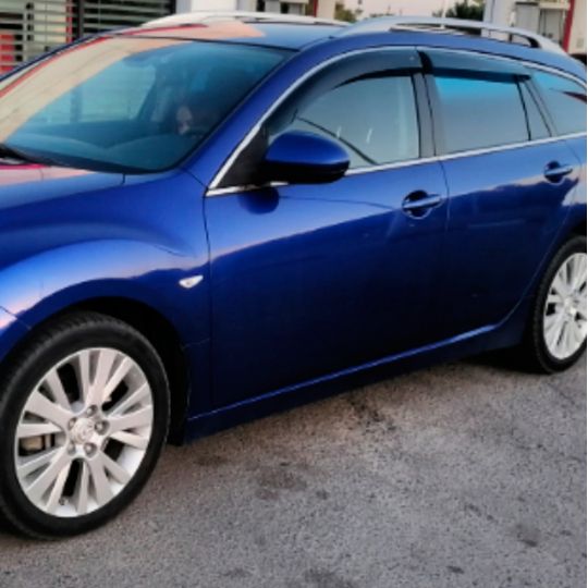 VL-Tuning Дефлекторы окон на Mazda 6 (GH) '08-12 универсал (накладные)