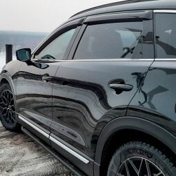 VL-Tuning Дефлекторы окон на Mazda CX-9 II '16- (накладные)