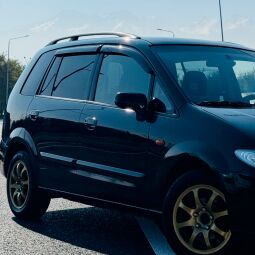 VL-Tuning Дефлекторы окон на Mazda Premacy I '99-05 минивэн (накладные)