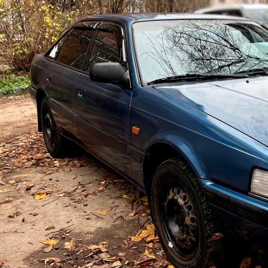 VL-Tuning Дефлекторы окон на Mazda 626 (GD) '88-91 хэтчбек (накладные) VL-Tuning Дефлекторы окон на Mazda 626 (GD) '88-91 хэтчбек (накладные)