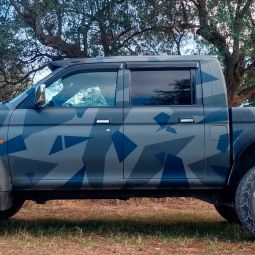 VL-Tuning Дефлекторы окон на Mitsubishi L200 III '96-06 (накладные)