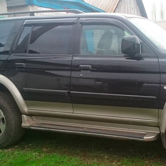 VL-Tuning Дефлекторы окон на Mitsubishi Pajero Sport I '96-08 (накладные)