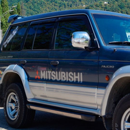 VL-Tuning Дефлекторы окон на Mitsubishi Pajero II '91-99 5d (накладные)